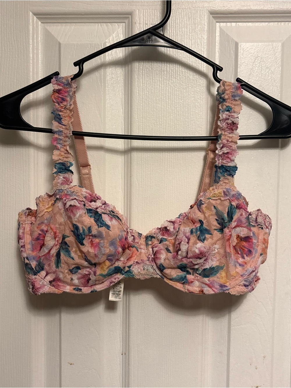 Hanky panky floral Lace Underwire Bra - Pink Multi